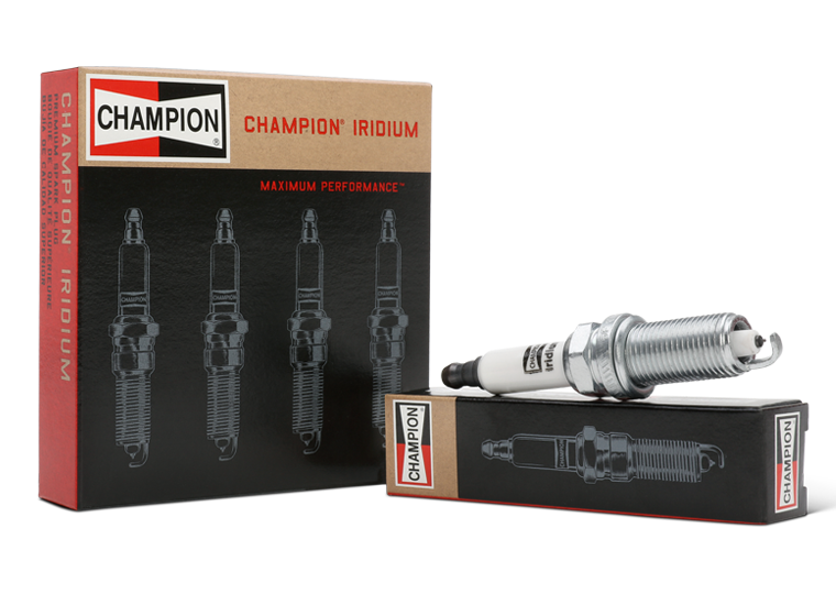 Champion-Iridium-Spark-Plug Package-view-Iridium-Spark-Plug-by-Champion